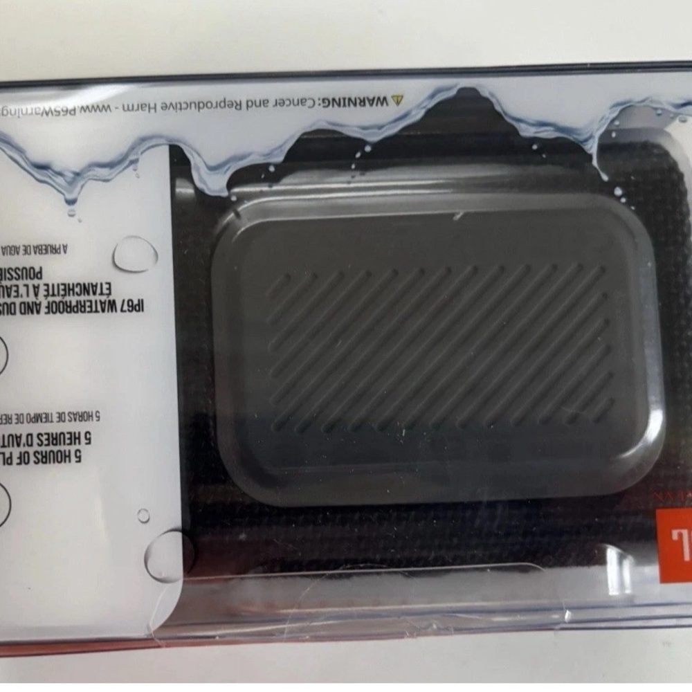 JBL Gray Portable Speaker